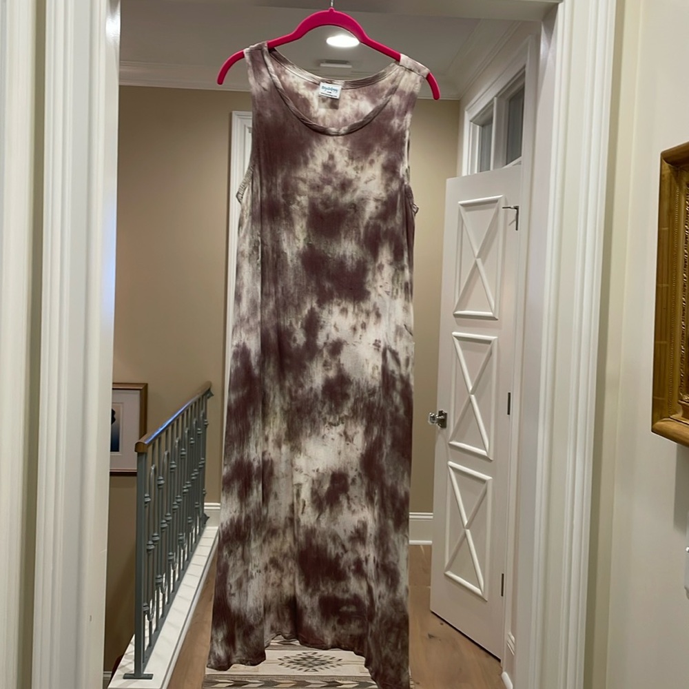 Dyetology tie dye dress (hl)